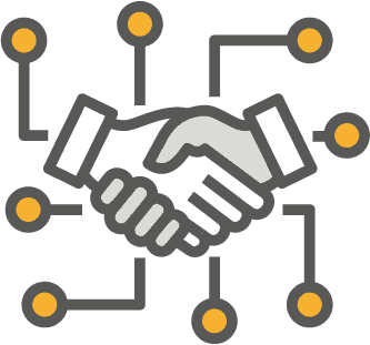 Enhances Collaboration Icon