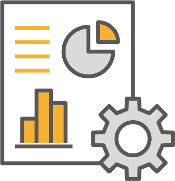 Optimizes metrics Icon